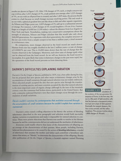 Random page 21 from ‘How Humans Evolved’ by Robert Boyd & Joan B. Silk.