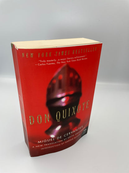 Book Cover of "Don Quixote by Miguel de Cervantes",  translated by Edith Grossman