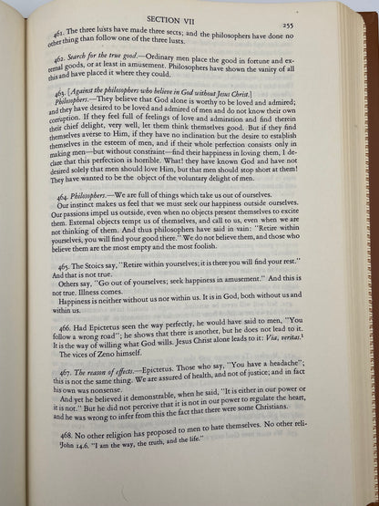 Pascal (Britannica: Great Books of the Western World) Provincial Letters. Pensées. Scientific Treatises.