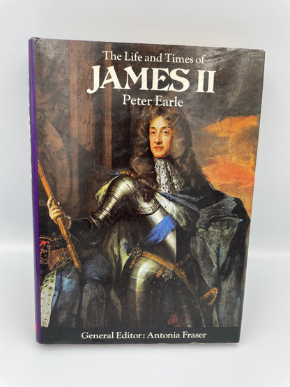 Book Cover of "The Life and times of James II" by Peter Earle