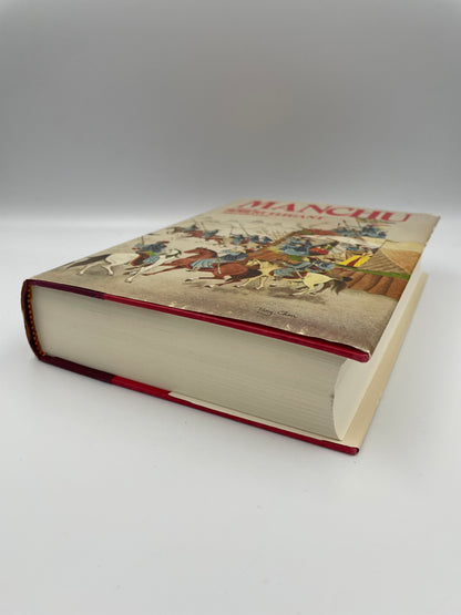Book cover of "Manchu" by Rober Elegant pn its side.