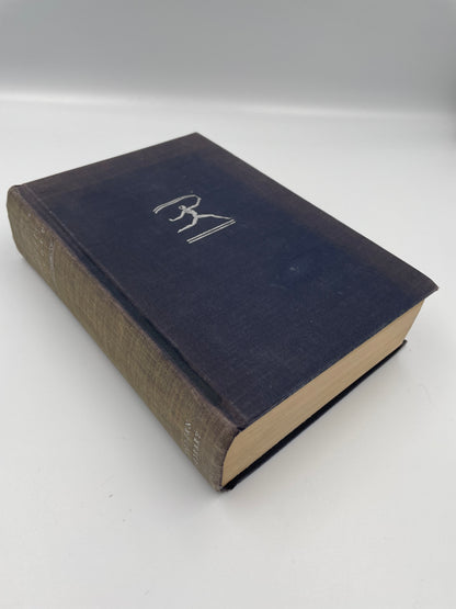 Book Cover and spine of "The Conquest of Mexico and The Conquest of Peru" by William H. Prescott (1940s edition).