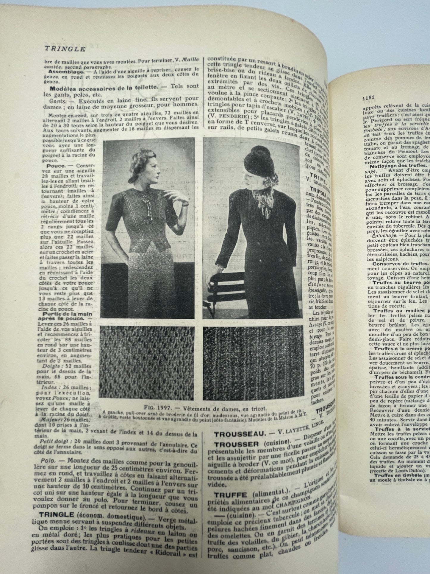 Larousse Ménager Illustré: Dictionnaire Illustré de la Vie Domestique (1926 Edition)