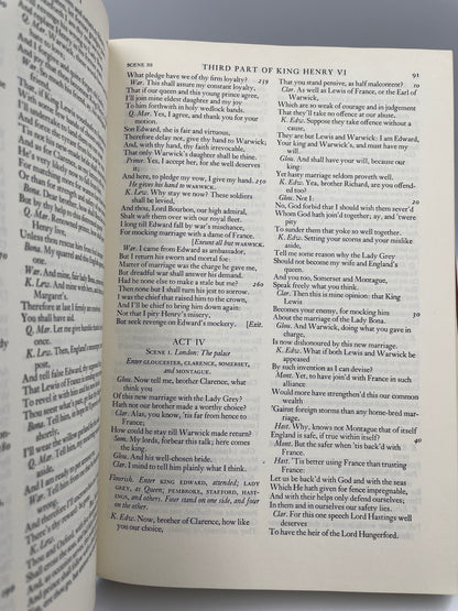 Random page of "Shakespeare. The Plays and Sonnets of William Shakespeare"