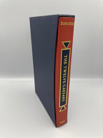 Book with slipcase of "The Twelve Caesars" by Suetonius" (The Foilo Society)
