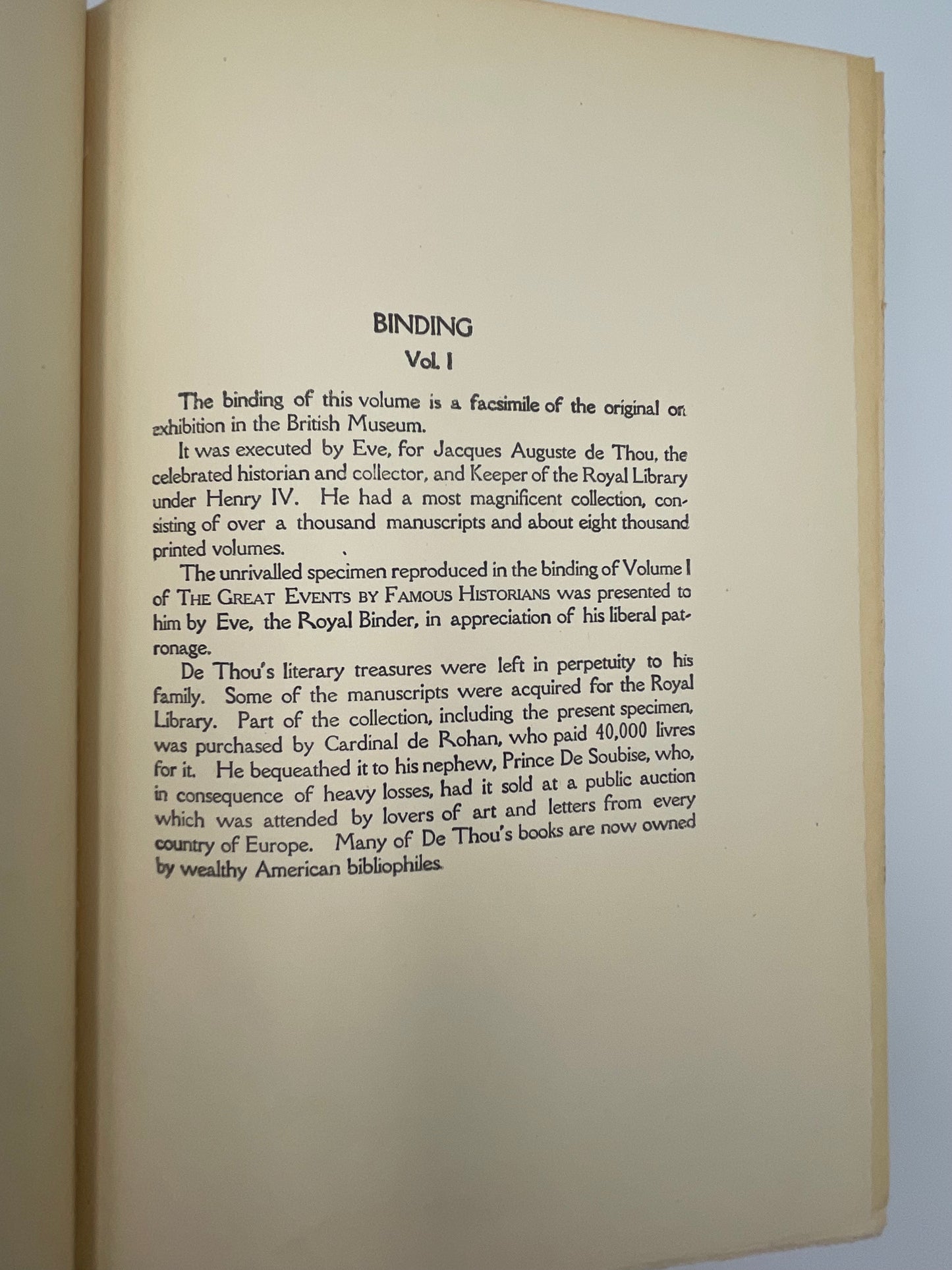 The Great Events by Famous Historians 1905 Edition  (Volumes 1 to 18)