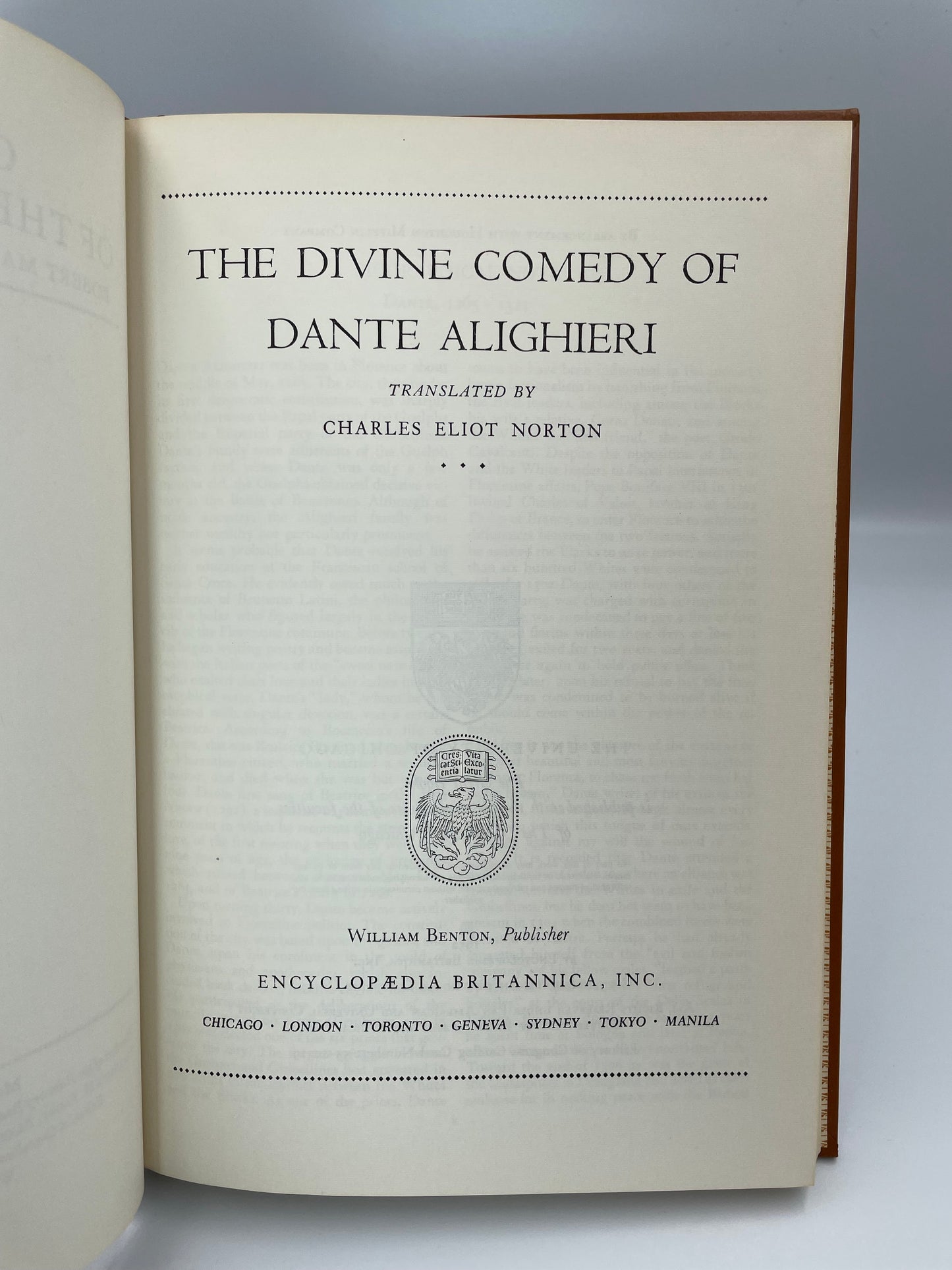 The Divine Comedy of Dante Alighieri