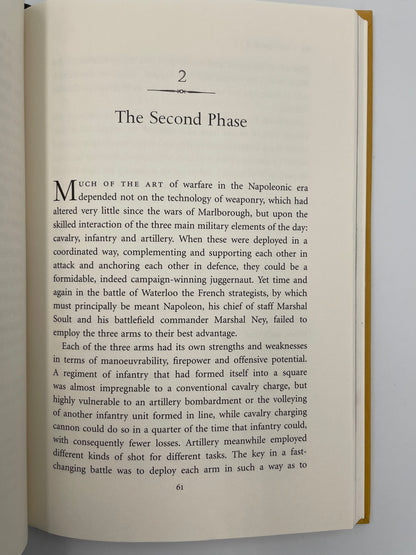 Chapter 2 page from 'Waterloo' by Andrew Roberts .