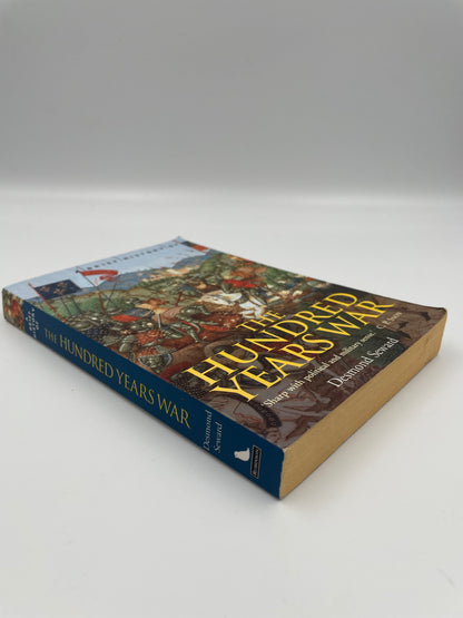 Book spine view of ‘A Brief History of The Hundred Years War’ by Desmond Seward